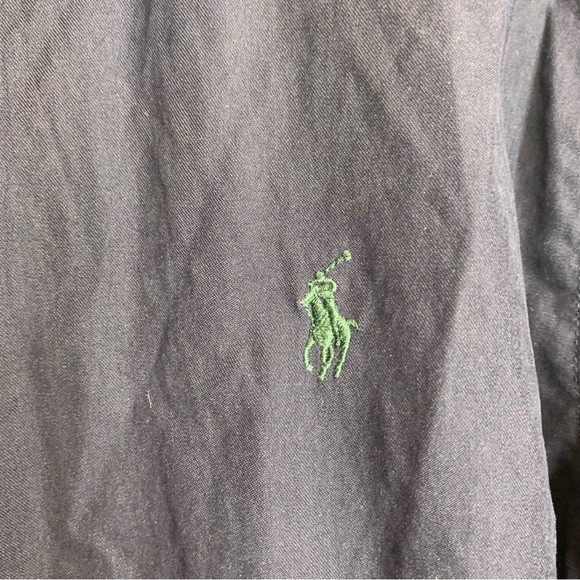 Polo Ralph Lauren Navy Blue Bomber Jacket Lined - Picture 2 of 8